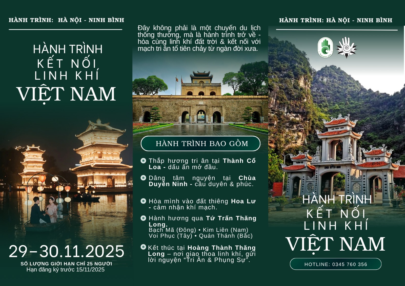 [HN Tour - T11.2025] HÀNH TRÌNH KẾT NỐI LINH KHÍ VIỆT NAM