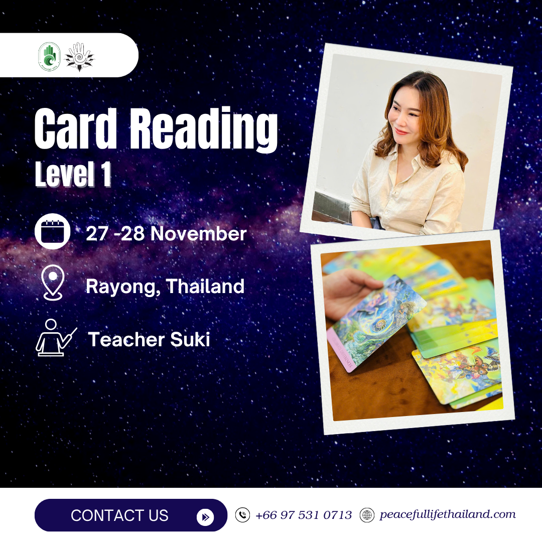 [Rayong - Nov 2025] Tarot & Oracle Card Reading level 1 class (Teacher Suki)