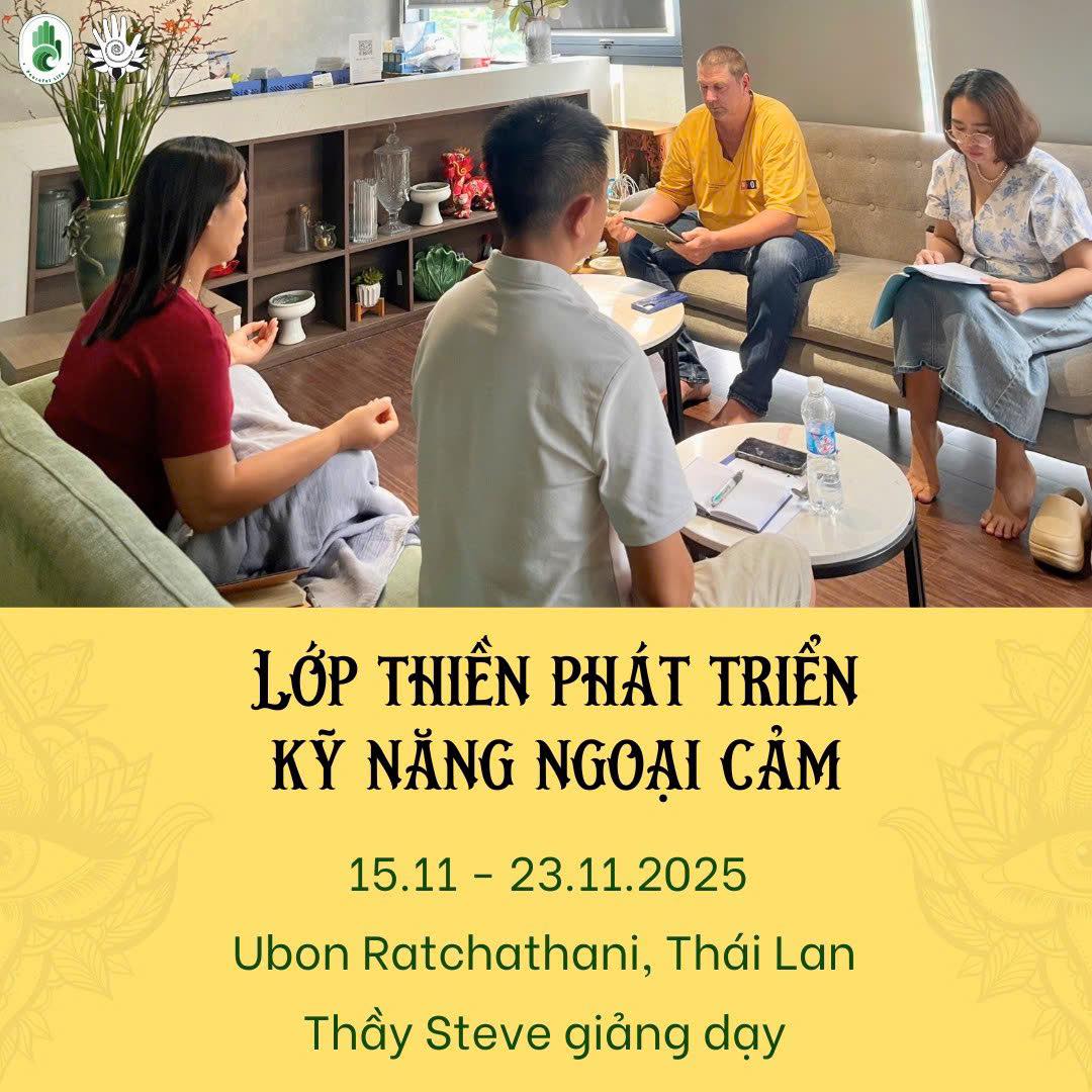 [FG Thái Lan - T11.2025] Học lại - Lớp Phát triển Kỹ năng ngoại cảm (DPA) - Thầy Steve
