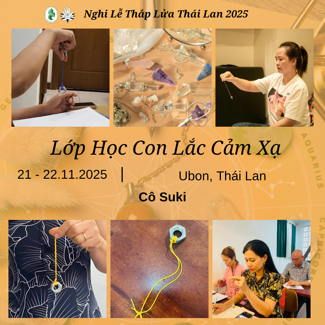 [FG Thái Lan - T11.2025] Chẩn đoán bằng con lắc cảm xạ (Pendulum) - Cô Suki