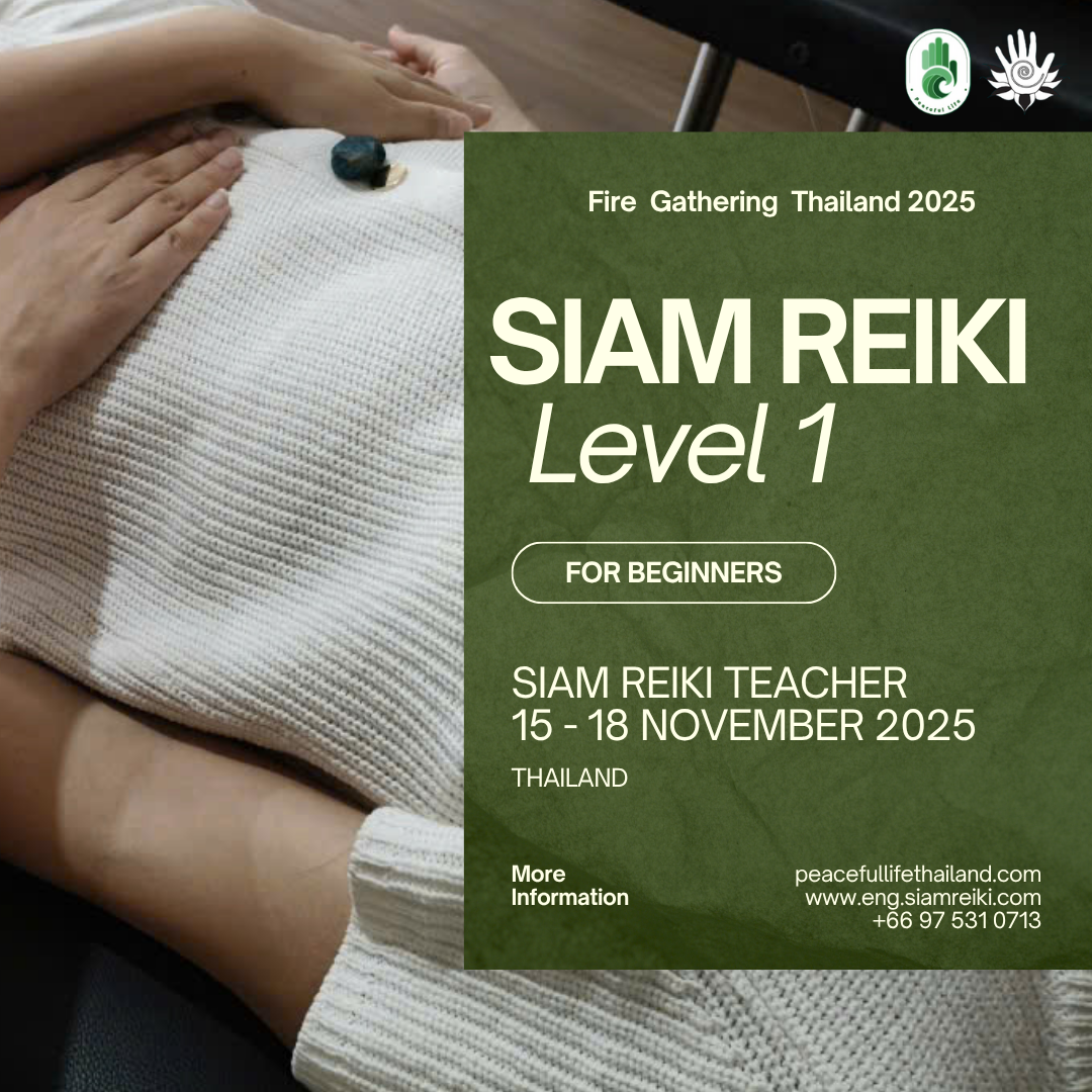 [FG Thailand - Nov 2025] Reiki level 1 (Teacher Steve)