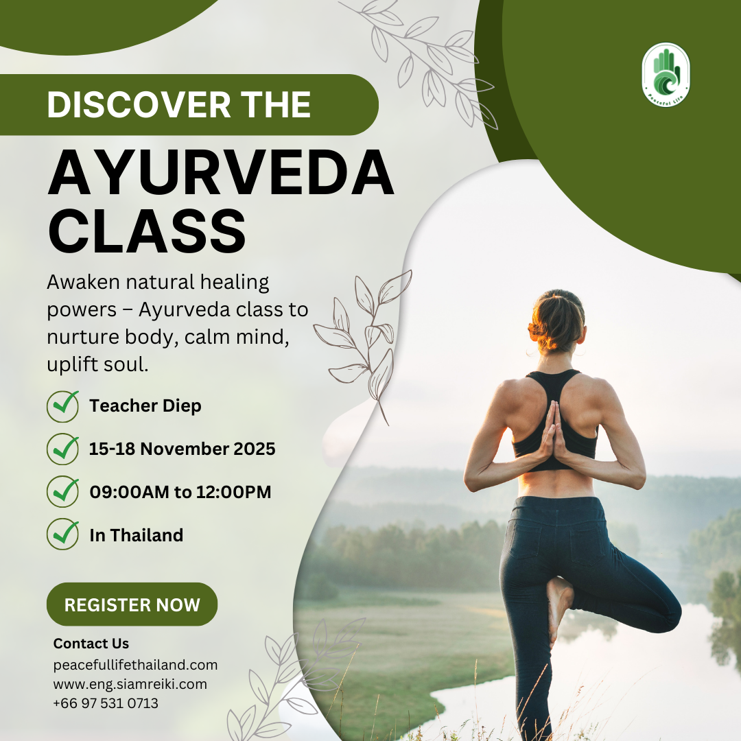 [FG Thailand -  Nov 2025]  Ayurveda Class (Teacher Diep)