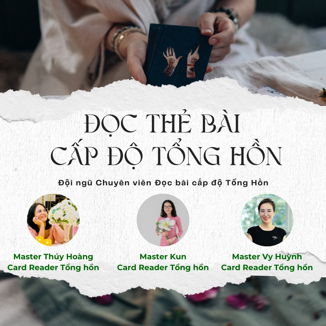 Đọc thẻ bài cấp độ tổng hồn (60 phút)